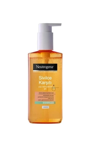 Neutrogena Visibly Clear Sivilce Eğilimli Karşıtı Günlük Temizleme Jeli 200Ml - 1