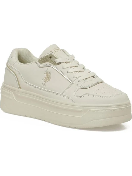 U.S.POLO ASSN CAROLINE 5PR BEJ COMFORT CASUAL ANATOMİK SPOR AYAKKABISI - Resim 2