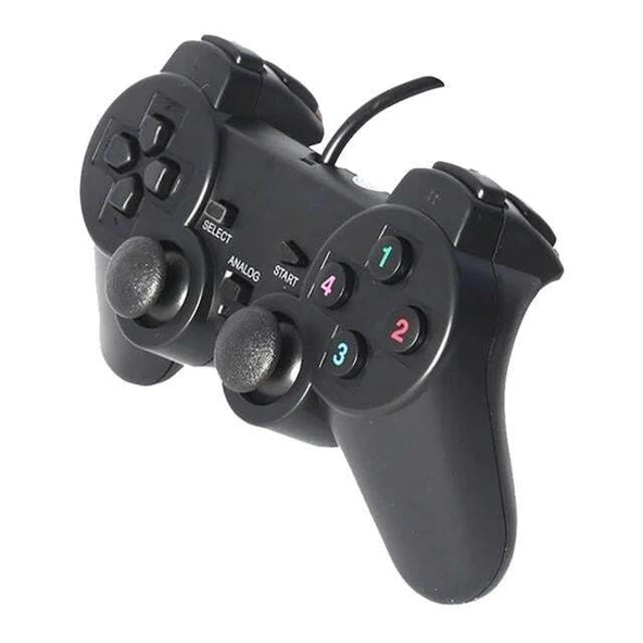 Powermaster KD-208 USB-PC-PS3 Titreşimli Joystick Oyun Kolu - Resim 2