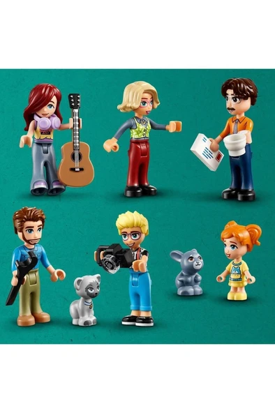 LEGO Friends Olly ve Paisley'nin Aile Evleri 42620 -  Yaratıcı Oyuncak Yapım Seti (1126 Parça) - 5