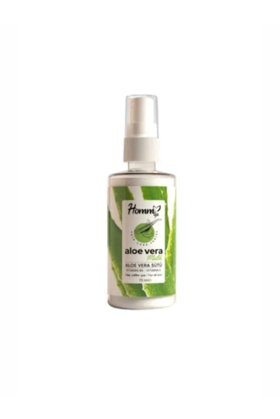 Homm Life Homm Bitkisel Aloe Vera Sütü Vitamin B5 Vitamin E Tüm Cilt Tipleri İçin 70 ml - 2