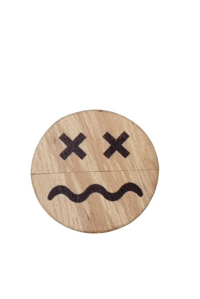 WOODTOY'S ORGANİK OYUNCAK DÜNYASI EMOJİ EŞLEŞTRİME OYUNU - 4