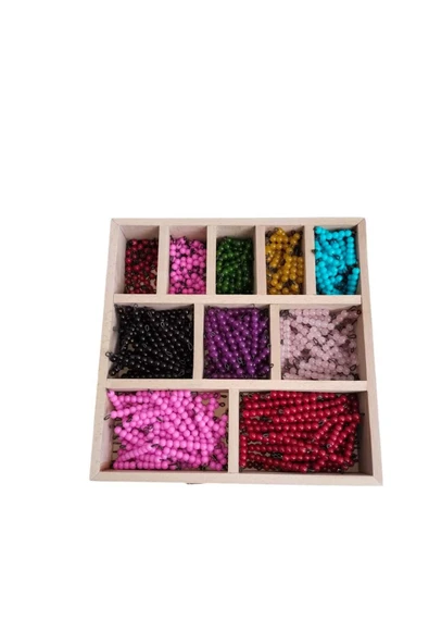 WOODTOY'S ORGANİK OYUNCAK DÜNYASI MONTESSORİ BONCUK SETİ ( 55' li set ) - 5