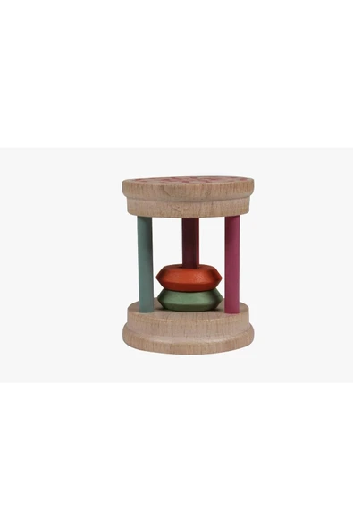 WOODTOY'S ORGANİK OYUNCAK DÜNYASI AHŞAP ABAKÜS ÇINGIRAK