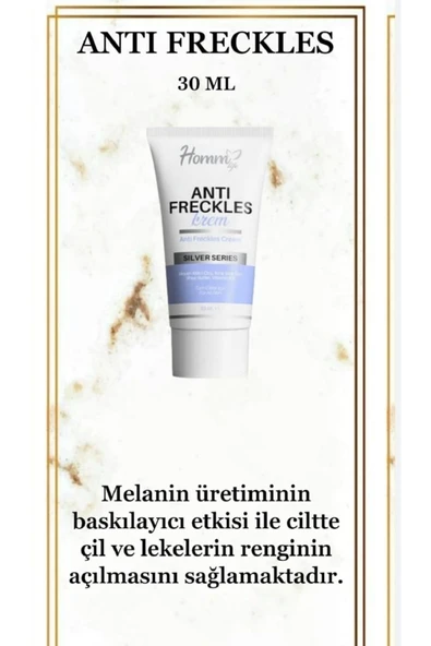 Homm Life Bitkisel HOMM LIFE ANTI FRECKLES LEKE KREMİ 30 ML - 1