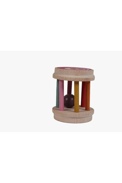 WOODTOY'S ORGANİK OYUNCAK DÜNYASI AHŞAP ABAKÜS ÇINGIRAK - 2