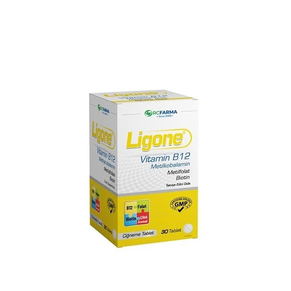 Ligone B12 30 Çiğneme Tablet ürün görseli
