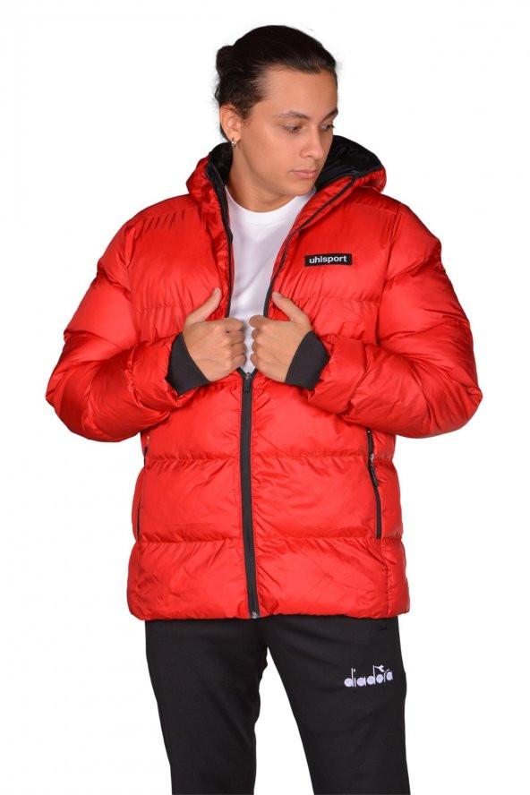 Uhlsport Magnus - Erkek Kırmızı Spor Mont - 3212706