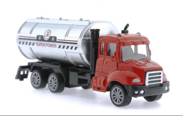 Çek Bırak Metal Mini Yakıt Tankeri - 1