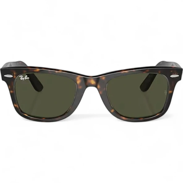 Ray-Ban Wayfarer 2140 902 Dark Tortoise-Green Güneş Gözlüğü - 5