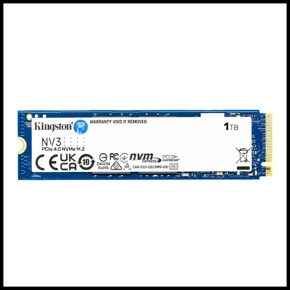Kıngston Snv3s/1000g, Nv3, 1tb, 6000/4000, Gen4, Nvme Pcıe M.2 2280, Ssd - 1