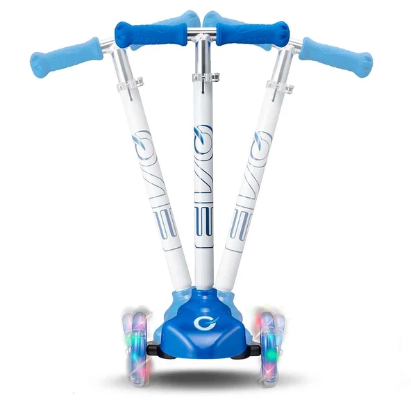 Evo Işıklı Move N Groove Mavi Üç Tekerlekli Scooter - 4