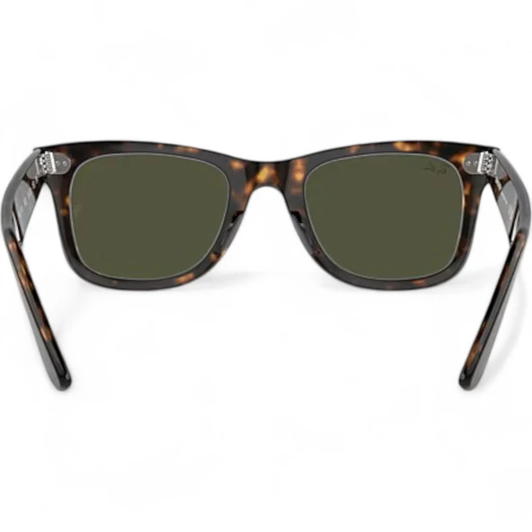 Ray-Ban Wayfarer 2140 902 Dark Tortoise-Green Güneş Gözlüğü - 6