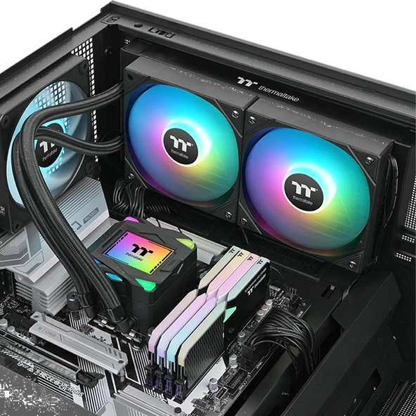 Thermaltake LA240 ARGB 240mm Siyah İşlemci Sıvı Soğutucu - 5
