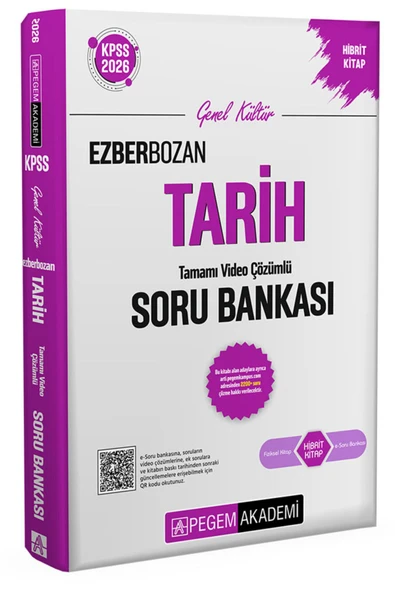 Pegem Tarih Ezberbozan Soru Bankası 2026 KPSS - 1