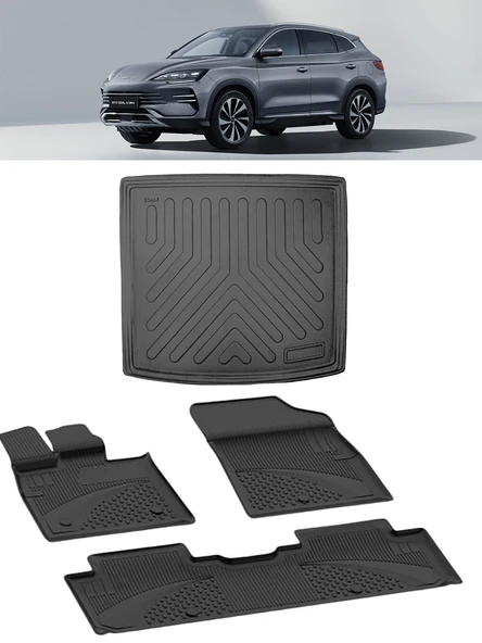 Sahler Byd Seal  4.5 D Paspas ve 3D Rizline ALT Bagaj Havuzu Set ürün görseli