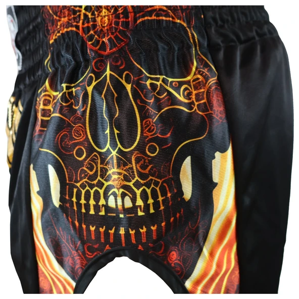 DragonDo KB357 Los Muertos Kick Boks Şort Muaythai Şortu - Resim 7
