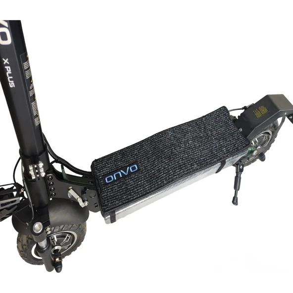 Onvo Elektrikli Scooter Aksesuar Koruyucu Paspas Onvo OV-013 x Plus OV13 Xplus 012 Xplus Uyumlu Onvo Nakış Amblem Armalı - Resim 2