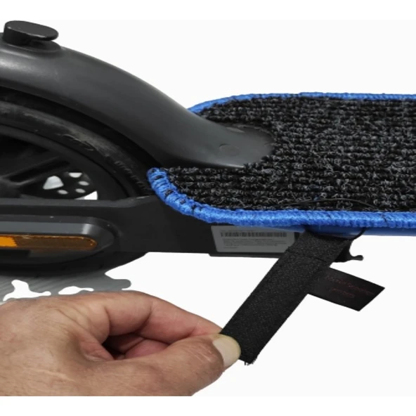 Mamipas Elektrikli Scooter Aksesuar Koruyucu Paspas Cybersoul X3 Için Pro Mavi Kenar Overloklu - 2