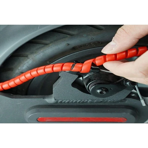 Mamipas Elektrikli Scooter Kablo Koruyucu ( Kırmızı ) ürün görseli 1