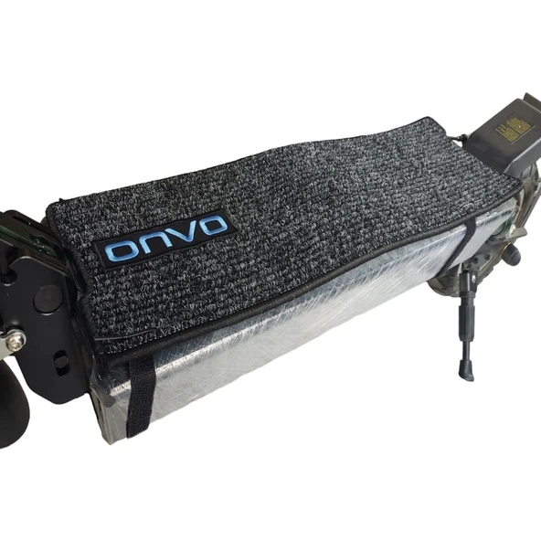 Onvo Elektrikli Scooter Aksesuar Koruyucu Paspas Onvo OV-013 x Plus OV13 Xplus 012 Xplus Uyumlu Onvo Nakış Amblem Armalı - Resim 3