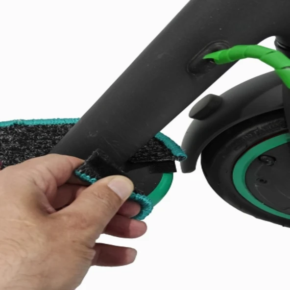Mamipas Elektrikli Scooter Aksesuar Mi Pro 2 Için Koruyucu Kaplan Baskılı Paspas - 5