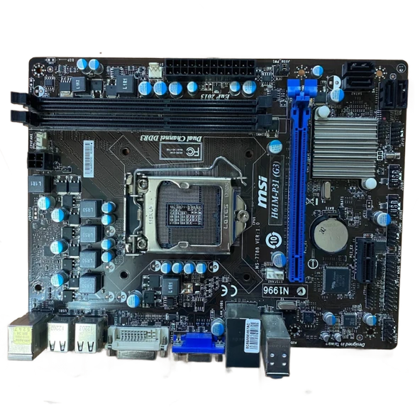 MSİ H61M-P31(G3) H61 DDR3 SOKET LGA 1155 MİCRO-ATX ANAKART - 1