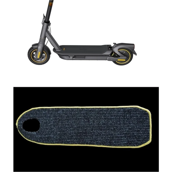 SEGWAY Elektrikli Scooter Aksesuar Koruyucu Paspas Segway Ninebot Max G2 Uyumlu Sarı Kenar Overlok Seçenekli - Resim 4