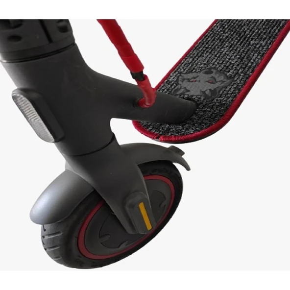 Mamipas Elektrikli Scooter Aksesuar Volta Vt1 Için Koruyucu Wolf Baskılı Paspas - 3