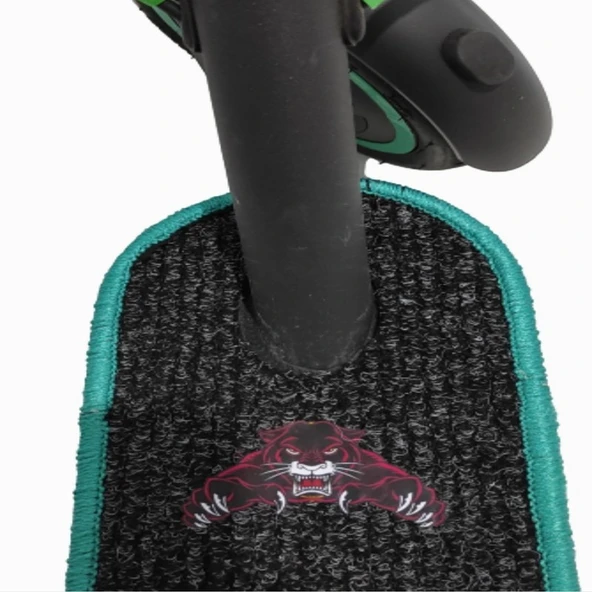 Mamipas Elektrikli Scooter Aksesuar Mi Pro 2 Için Koruyucu Kaplan Baskılı Paspas - 2