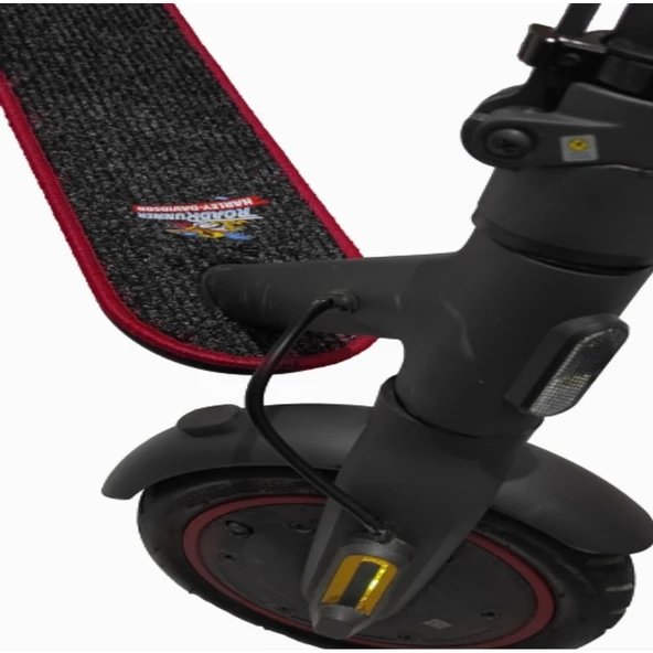 Mamipas Elektrikli Scooter Aksesuar Mi Pro 2 Için Koruyucu Roadrunners Baskılı Paspas - 3