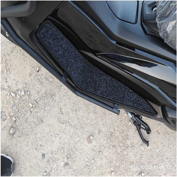 KUBA Motosiklet Aksesuar Koruyucu Paspas Kuba Novax 200 Scooter Uyumlu Kenar Overlok Renk Seçenekli - Resim 2