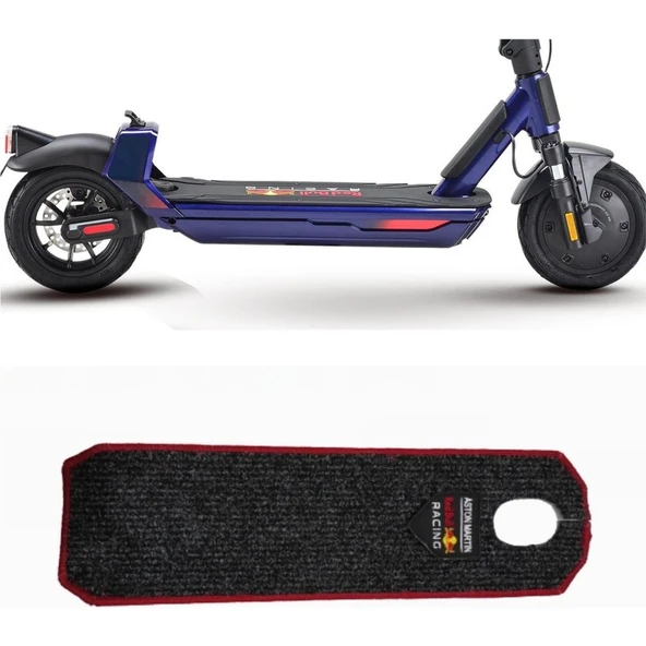 Red Bull Elektrikli Scooter Paspas Red Bull 10'' Race Nine Katlanır E-Scooter Red Bull Nakış Armalı - 2