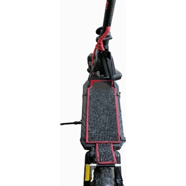 Mamipas Elektrikli Scooter Aksesuar Koruyucu Paspas Bood Kickscooter Qr 1200 Uyumlu - Resim 4