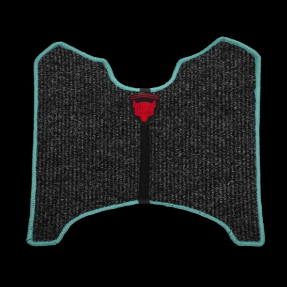 Mondial Motosiklet Aksesuar Koruyucu Modifiye Paspas Mondial Turismo 50 cc Benzinli Scooter Uyumlu Kurt Nakış Armalı Kenar Overlok Renk Seçenekli - Resim 2