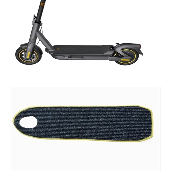 SEGWAY Elektrikli Scooter Aksesuar Koruyucu Paspas Segway Ninebot Max G2 Uyumlu Sarı Kenar Overlok Seçenekli - Resim 2