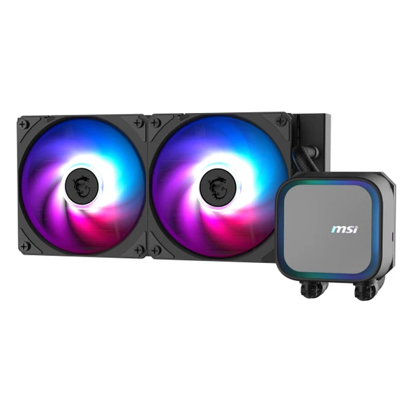 MSI MAG CoreLiquid A13 240 ARGB 240mm AM5/1851P Siyah İşlemci Sıvı Soğutucu - Resim 2