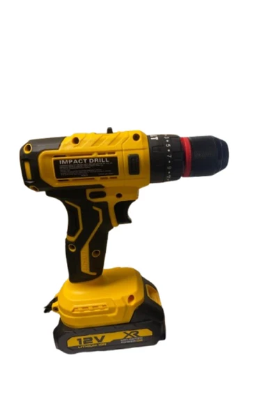 assurr ASR232 Profesyonel 12V Dijital Ekranlı Akülü Vidalama Matkap Seti Darbeli – 2 Yıl Garantili - Resim 3