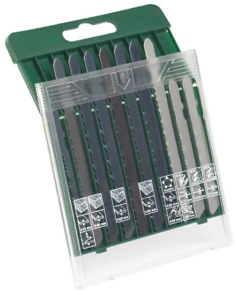 BOSCH DIY-P DEKUPAJ BIÇAĞI SETİ 10'lu (T-Şaft) ürün görseli 1