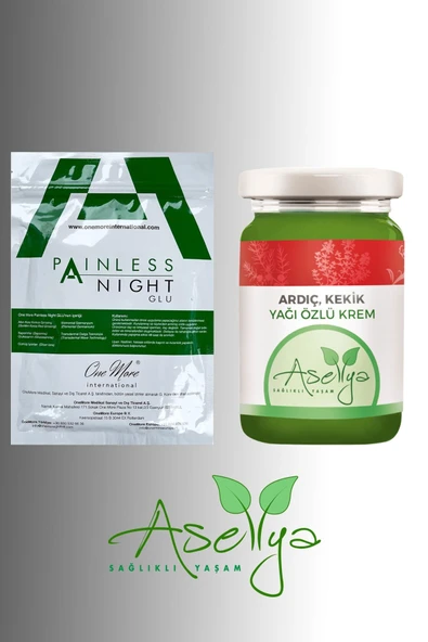 ASELLYA SAĞLIKLI YAŞAM ASELLYA ARDIÇ VE KEKİK YAĞI ÖZLÜ KREM + NİGHT GLU BANT 25'Lİ HEDİYE