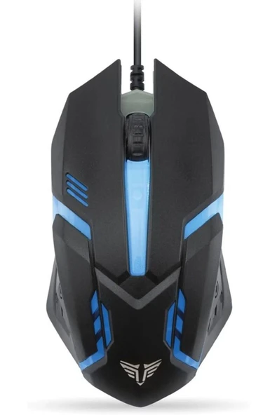 MouseX Sm-g62 Usb Siyah Işıklandırmalı Oyuncu Mouse ürün görseli 1