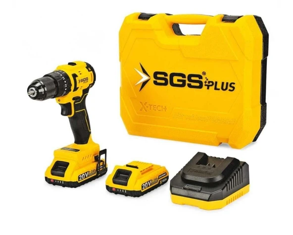 Sgs 5532 Akülü Darbeli Matkab Seti 20V 60Nm Tork 2.0Ah (KÖMÜRSÜZ MOTOR) - 3