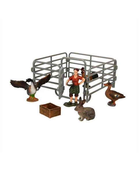 Farm World Çiftlik Hayvanları Seti 26892 Gri Tavşan ürün görseli 1