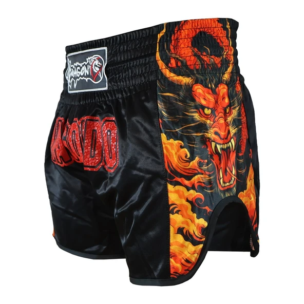 DragonDo KB358 Hell Breaker Kick Boks Şortu Muaythai Şortu - 2