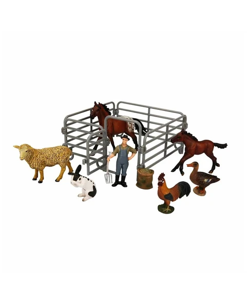 Sunman Wild Life Çitli Çiftlik Seti 26908 Horoz ürün görseli 1