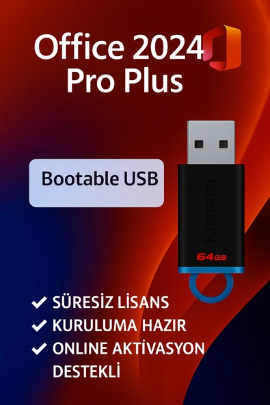 Office Tüm Programlar | Pro Plus Serisi + 64 GB Bootable USB – Tek Pakette Tüm Çözümler - 2