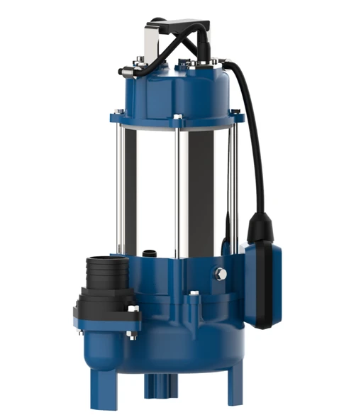 EFP-075D Atık Su ve Foseptik için Döküm Gövdeli Flatörlü Dalgıç Pompa ürün görseli