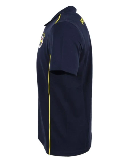 Fenerbahçe Orijinal Lisanslı 2024/25 A Takım Polo Yaka Gri T-Shirt - 4