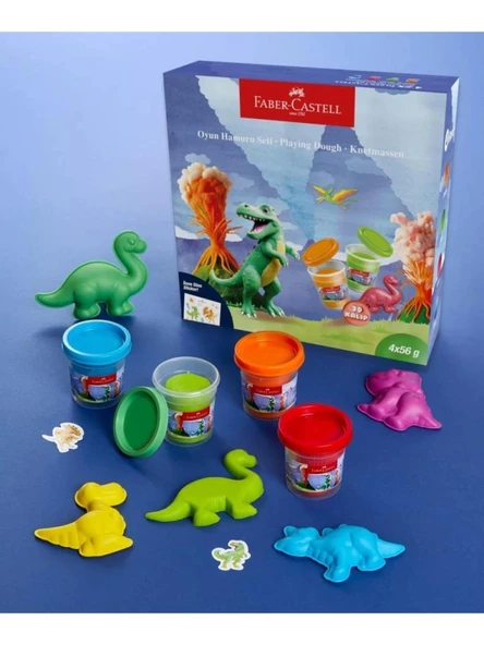 FABER DINO OYUN HAMUR SETI 51700000047 - 1