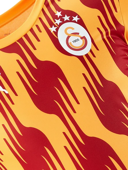 Galatasaray Puma A Takım Antrenman Sarı - Kırmızı Desenli T-Shirt - 2
